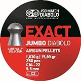 JSB Diabolo EXACT .22 Caliber Air Gun Pellets 250 ct.