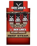 Jack Link's Beef Steak, Hickory Flavor, 1-Ounce Packages (Pack of 24)