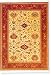 Couristan Gem Khorasan 8594-2190 - Brick Red