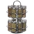 Kamenstein 16-Jar Spice Rack - Chrome