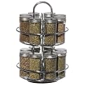 Kamenstein 16-Jar Spice Rack - Chrome