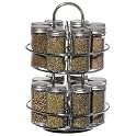 Kamenstein 16-Jar Spice Rack - Chrome