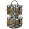 Kamenstein 16-Jar Spice Rack - Chrome