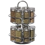 Kamenstein 16-Jar Spice Rack - Chrome