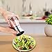 [Update] Salt and Pepper Shakers Set of 2, Salt & Pepper Grinder Set Mill, 6 Oz Glass Body, 5 Grade Adjustable Ceramic Spice Crusher