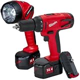 Milwaukee 0612-26 14.4-volt Ni-Cad 1/2-inch Cordless Drill/Driver Kit with Worklight