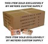 Meyers Custom Supply's Emergency Blankets. 52 X 84. Case of 250 Blankets
