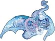 Ice Dragon Sally Smith Shaped Jigsaw Puzzle 1000pc
