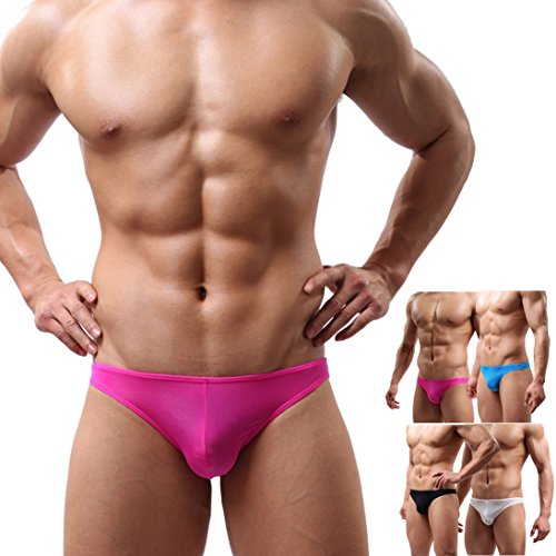 HP95(TM)Men's Bikini Underwear,Ultra-Thin Breathable Shorts Underpants Underwear