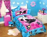 Review DAR  / LOONEY TUNES PussyFoot Born To Purr - 4pc Bedding Sheets Set - Girls Full/Double Size