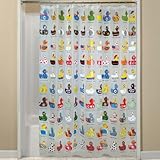 120 Funky Rubber Ducks Ducky Peva Shower Curtain