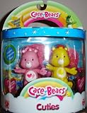 Care Bears Cuties 2.5 Inch Funshine and Love-A-Lot Poseable Bears