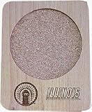 Illinois Fighting Illini Collegiate Coasters (Set of 4)