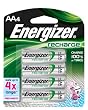 Energizer NH15BP-4 Rechargeable  AA Battery 4 Pack