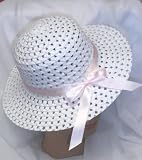Girls White Easter Hat Easter Bonnet