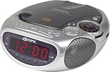GPX CRCD-2806 Clock Radio and CD Player with AM/FM Radio and Alarm