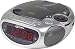 GPX CRCD-2806 Clock Radio and CD Player with AM/FM Radio and Alarm