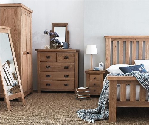 Deals For Pembroke Oak Bedroom Furniture 3ft Single Bed 1 Bedside Buy Cheap Bedside Tables
