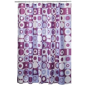 Buy Interdesign Design Mod Square Stall Size Shower Curtain