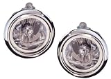 2001-2006 (2002 2003 2004 2005 01 02 03 04 05 06) Hyundai Santa Fe Fog Light - One Pair(Both Driver and Passenger Sides) - DOT Certified Fog Light