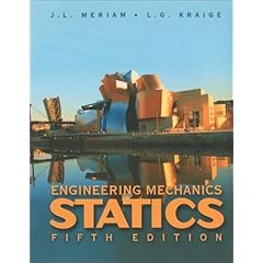 Engineering Mechanics, Statics - Meriam, Kraige with solutions manual