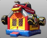 Monster Truck Inflatable Bouncer - Great for Rental business, Church, School, Institution.