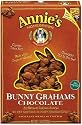 Annie's Homegrown Bunny Grahams, Chocolate, 7.5-Ounce Boxes (Pack of 12)