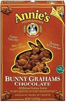 Annie's Homegrown Bunny Grahams, Chocolate, 7.5-Ounce Boxes (Pack of 12)