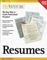 Proventure Resumes