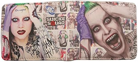 Suicide Squad Wallet Harley Quinn Purse DC Comics Multiverse Joker Bi-Fold