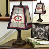 Minnesota Twins Memory Company Art Glass Table Lamp MLB Baseball Fan Shop Sports Team Merchandise