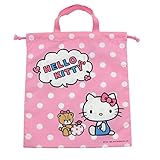 えくぼちゃん(ekubochan) ハローキティ 手付ききんちゃく袋 日本製