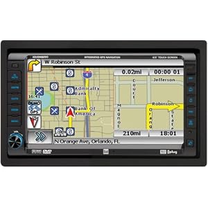 Dual XDVDN8290N AM/FM/DVD Receiver with 7-Inch Motorized, Touch, Full iPod, Full Bluetooth Interface (Black)