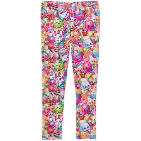 Shopkins Girls' Printed Shopkins Leggings Size 7/8
