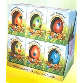 Easter Polkas Milk Chocolate Truffle Eggs Gift (1.75 Oz)