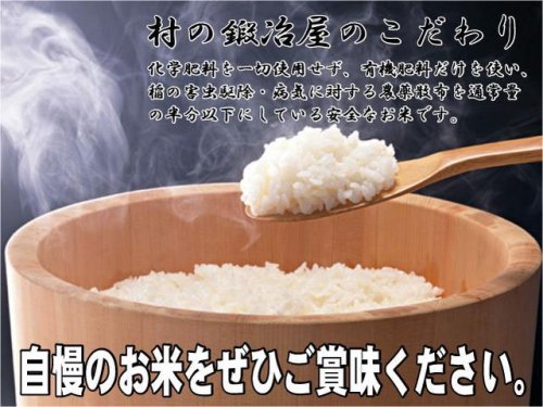 【新米21年産　無洗米】田辺さん家の新潟県産コシヒカリ100％ 有機質肥料・低減農薬　コシヒカリ10kg　くっつかないしゃもじ付