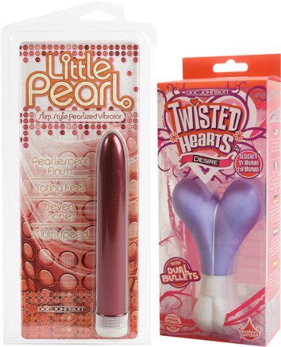 doc johnson little pearl 7 vibrator red muti speed adult sex toy kit cheap price