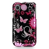 SAMSUNG GALAXY S 4G T959V PINK BUTTERFLY FLOWER CASE