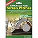 Coghlan's Self-Adhesive Plastic Screen Patches, White, 5