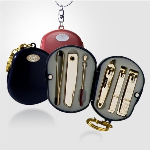 Three Seven 777 [TS-4400G] Stainless Manicure Pedicure Cutter Nail Clipper Kit Set Tool Grooming Nipper