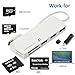 LP® Type-C 7 in 1 Multifunction Memory Card Reader,Include Adapter，USB/TF/SD for Smart Phone Portable Kit MP3 MP4 Video，Macbook and Other Supported Device