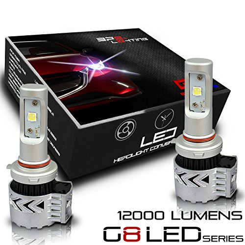 BPS Lighting 9005 Headlight Conversion LED Bulb Kit with CREE XHP50 12000 Lumens/72W