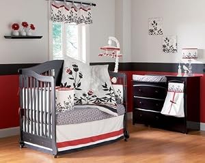 Summer Infant Organic Twilight Garden 6-Piece Crib Set