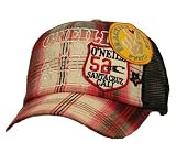 オニール ONEILL メッシュキャップ チェック柄 男女兼用の画像