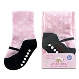 Mary Jane Non-Skid Cotton Tights