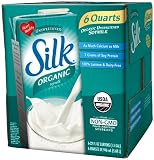 Silk Unsweetened All Natural Soymilk, 32-Ounce Aseptic Cartons (Pack of 6)