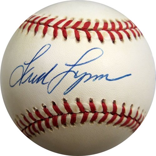 Fred Lynn Autographed/Hand Signed Baseball