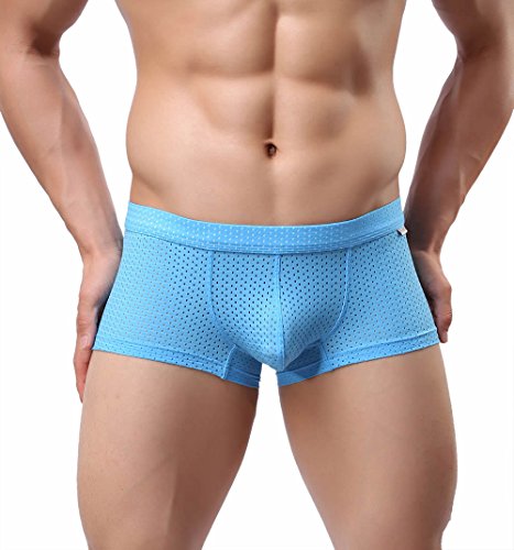 BRAVE PERSON Men's Fashion Breathable Mesh Boxers Are Spandex Sports Shorts 6 Colors
BRAVE PERSON Men's Fashion Breathable Mesh Boxers Are Spandex Sports Shorts 6 Colors