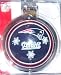 Licensed New England Patriots Glass Christmas Ball Ornament NEW!