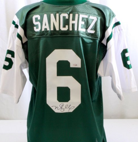 Mark Sanchez Signed New York Jets Jersey - Autographed NFL Jerseys